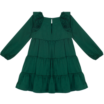 Mistletoe Green Dress - Isobella & Chloe