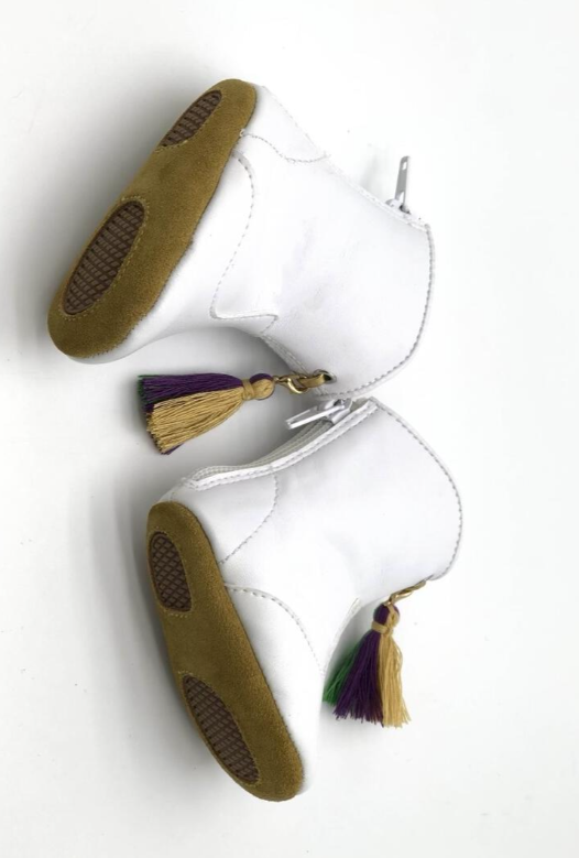 Mardi Gras Majorette Boots with Tassel - Blended Spirit