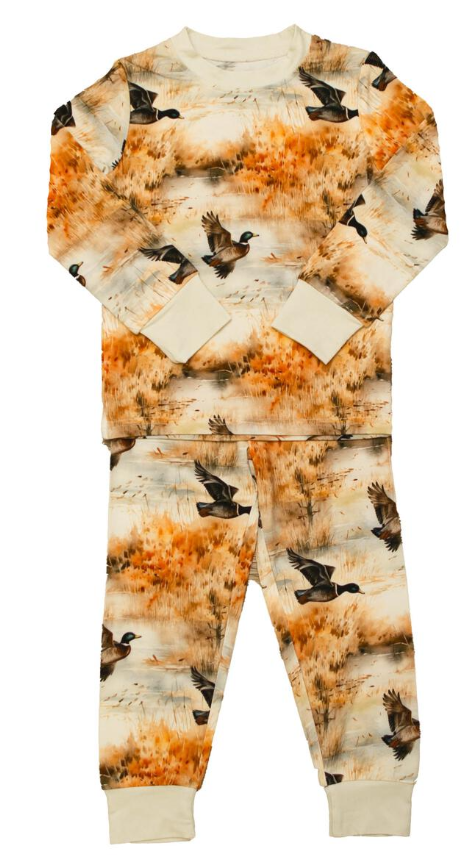 Flying Mallard Bamboo Pajamas - Belle Cher