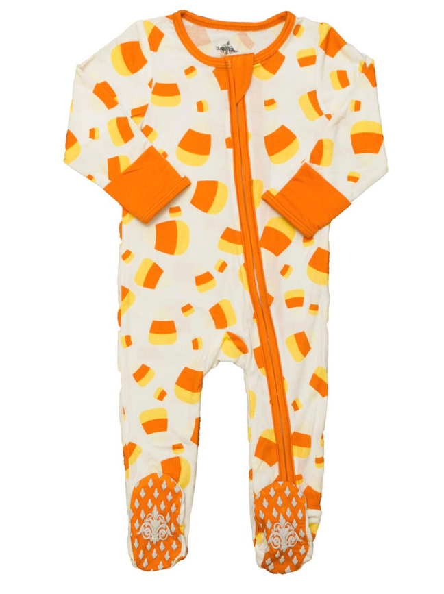 Bamboo Candy Corn Pajamas - Belle Cher