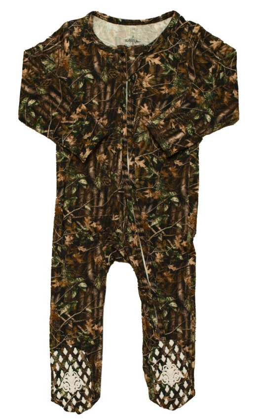 Camo Bamboo Pajamas - Belle Cher