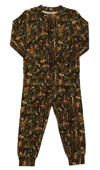 Camo Bamboo Pajamas - Belle Cher