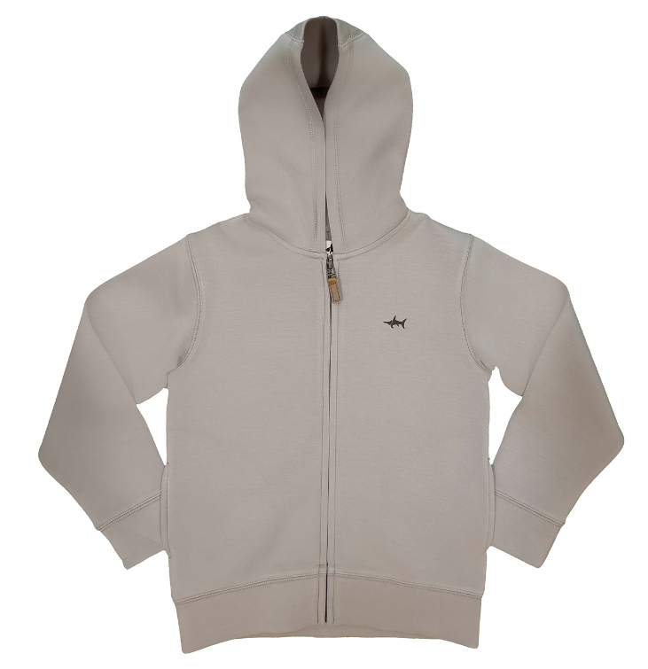 Performance Full Zip Hoodie - Khaki - Saltwater Boys