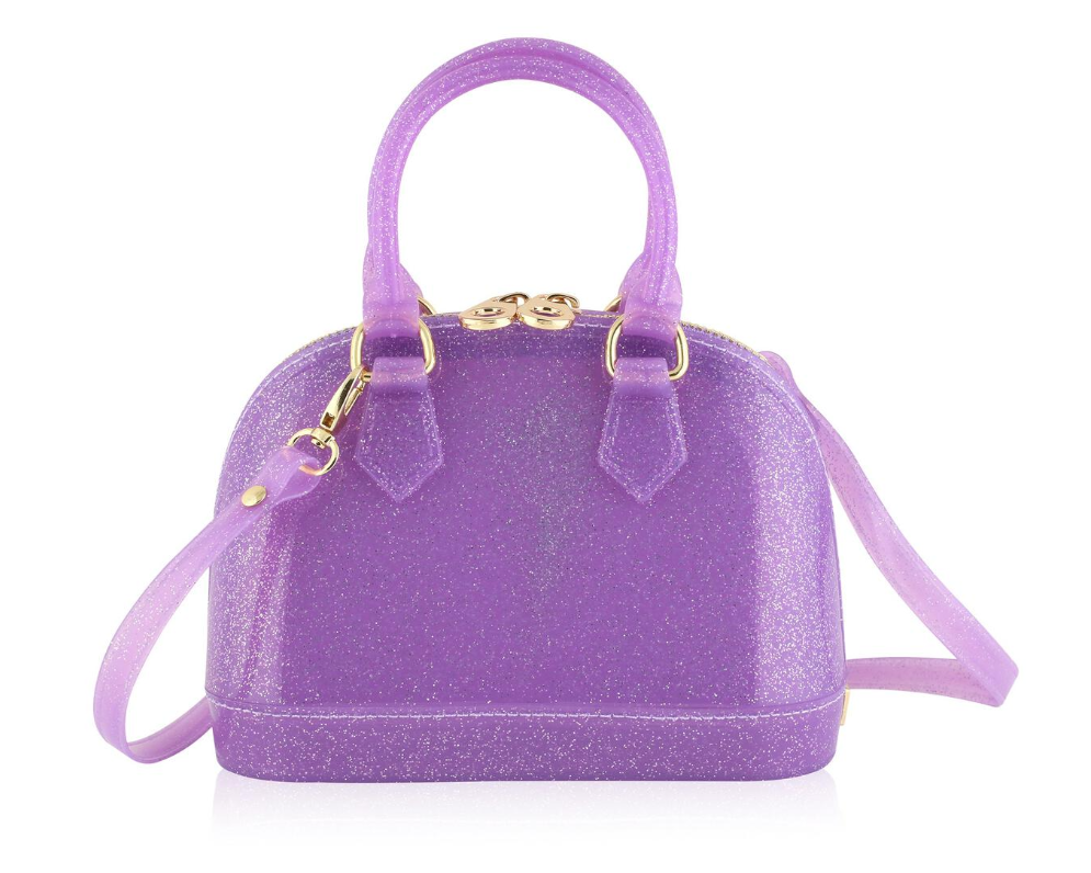 Purple Sparkle Purse - Carrying Kind