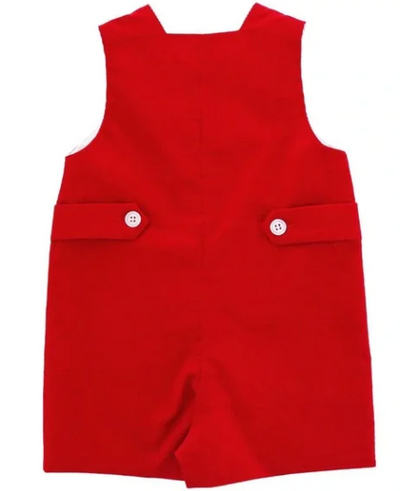 RED CORDUROY JON JON SHORTALL - BAILEY BOYS