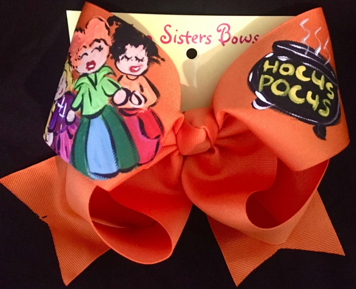 Halloween & Fall Hand Painted Bows - Two Sisters Bows