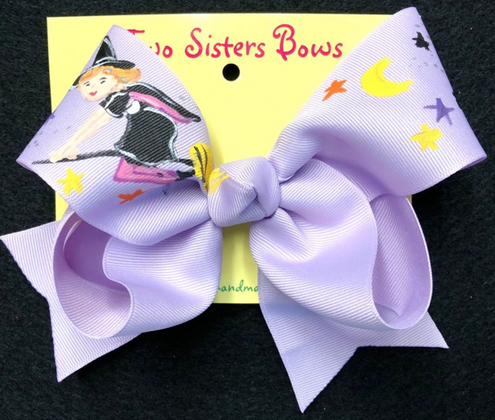 Halloween & Fall Hand Painted Bows - Two Sisters Bows