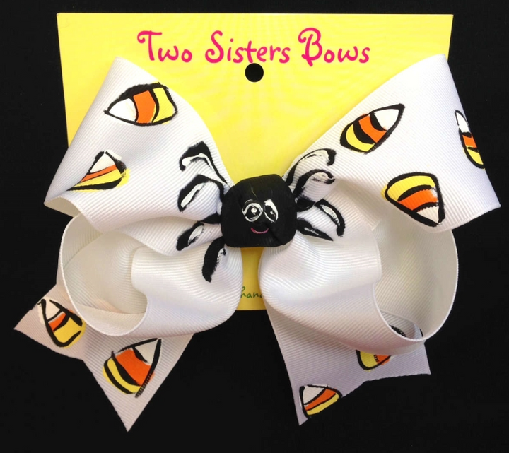 Halloween & Fall Hand Painted Bows - Two Sisters Bows