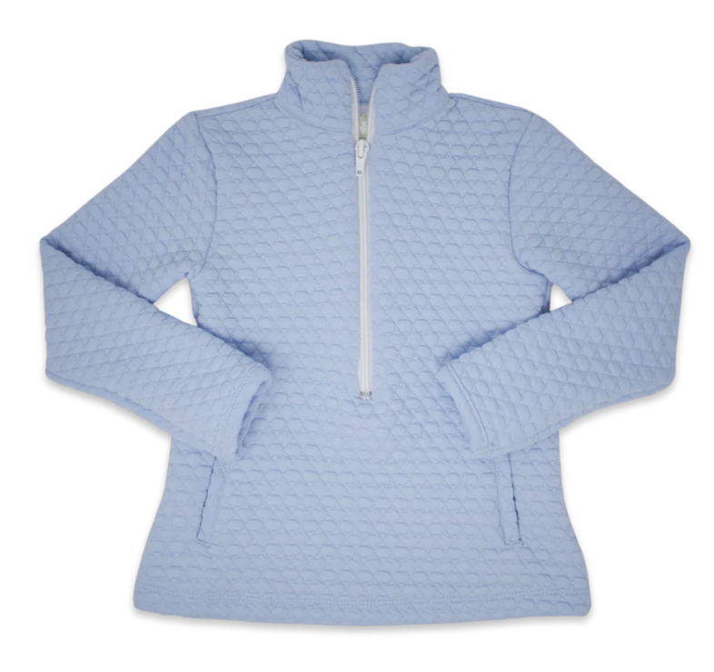 Boys Blue Quilted Half Zip - Lullaby Set