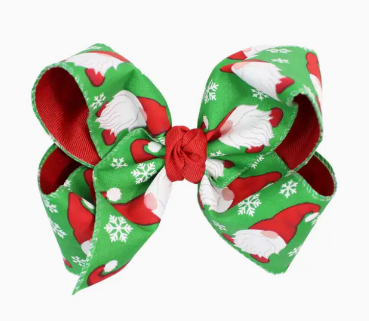 Christmas Gnome Bow - Beyond Creations