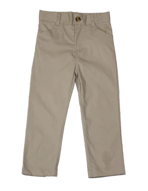 Boys Charleston Pant Khaki - Properly Tied