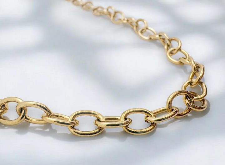 Bold Cable Chain Classic Gold Necklace - EthicGoods