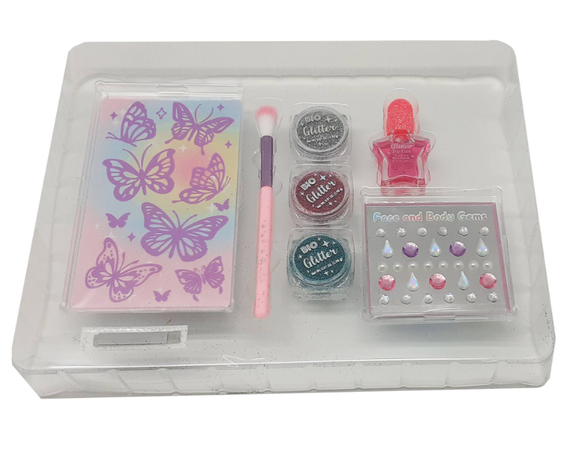 GLARE ME UP TIE DYE BUTTERFLY NAIL FASHION SET