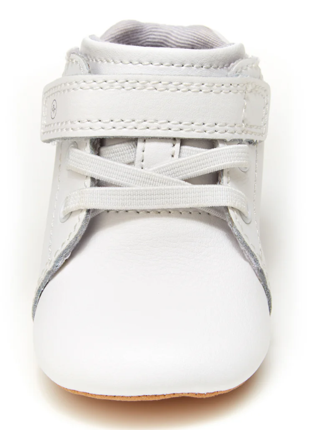 White Soft Bottom Baby Shoe - stride rite