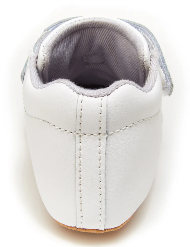 White Soft Bottom Baby Shoe - stride rite