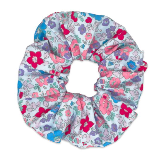 80's Baby Scrunchie - Bloomberry Floral - Set Atheltics