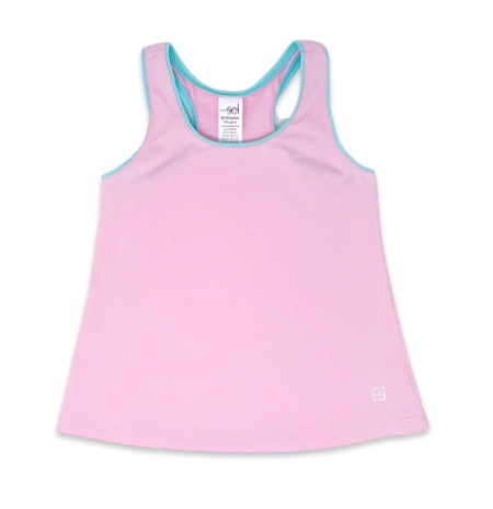 Riley Tank - Cotton Candy Pink, Totally Turquoise - Set Athletics