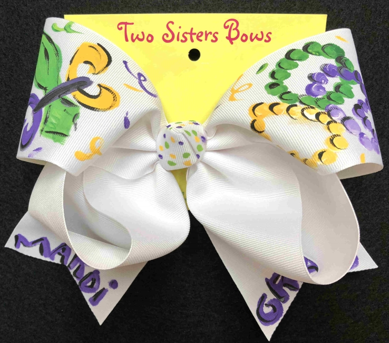 Two Sisters Bows - Mardi Gras Bows