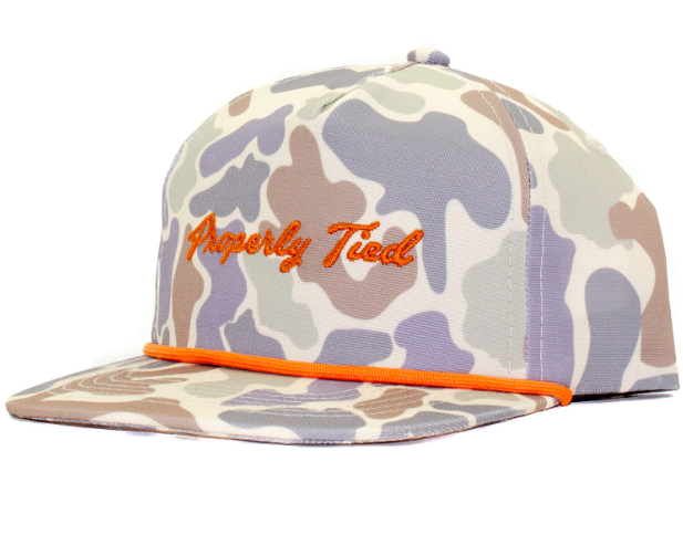 Boys Rope Hat Field Camo - Properly Tied