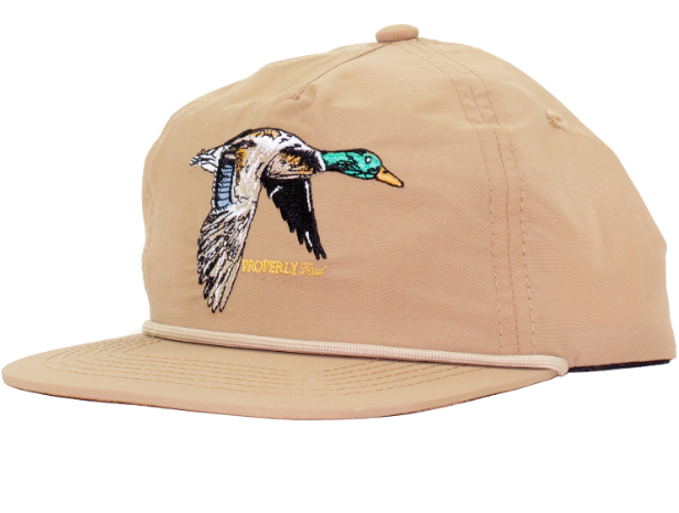 Mallard Duck Flight Rope Hat - Properly Tied