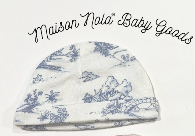 Blue Storyland Bamboo Hat - Maison Nola