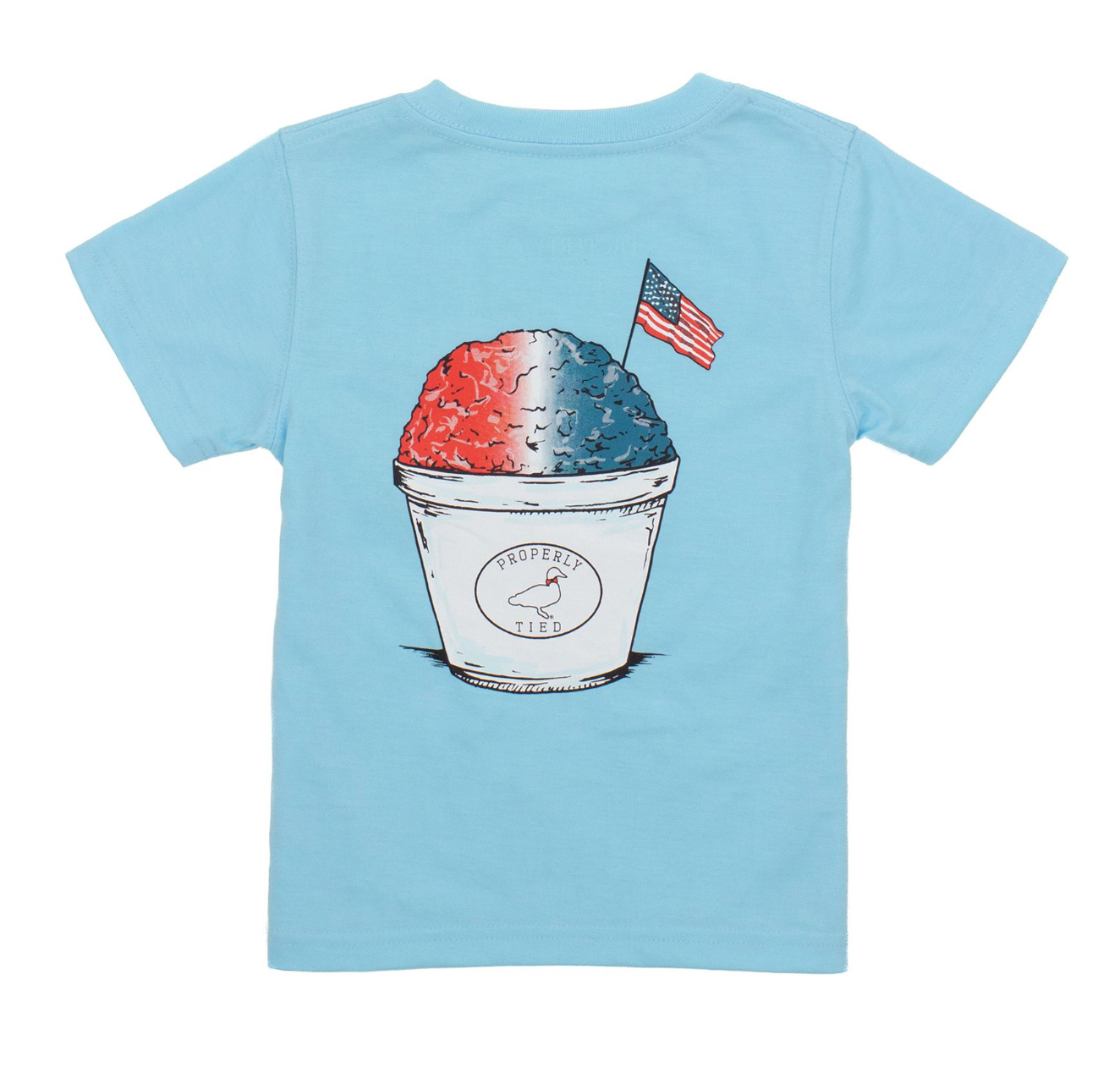 Boys American Chillin Shirt - Properly Tied