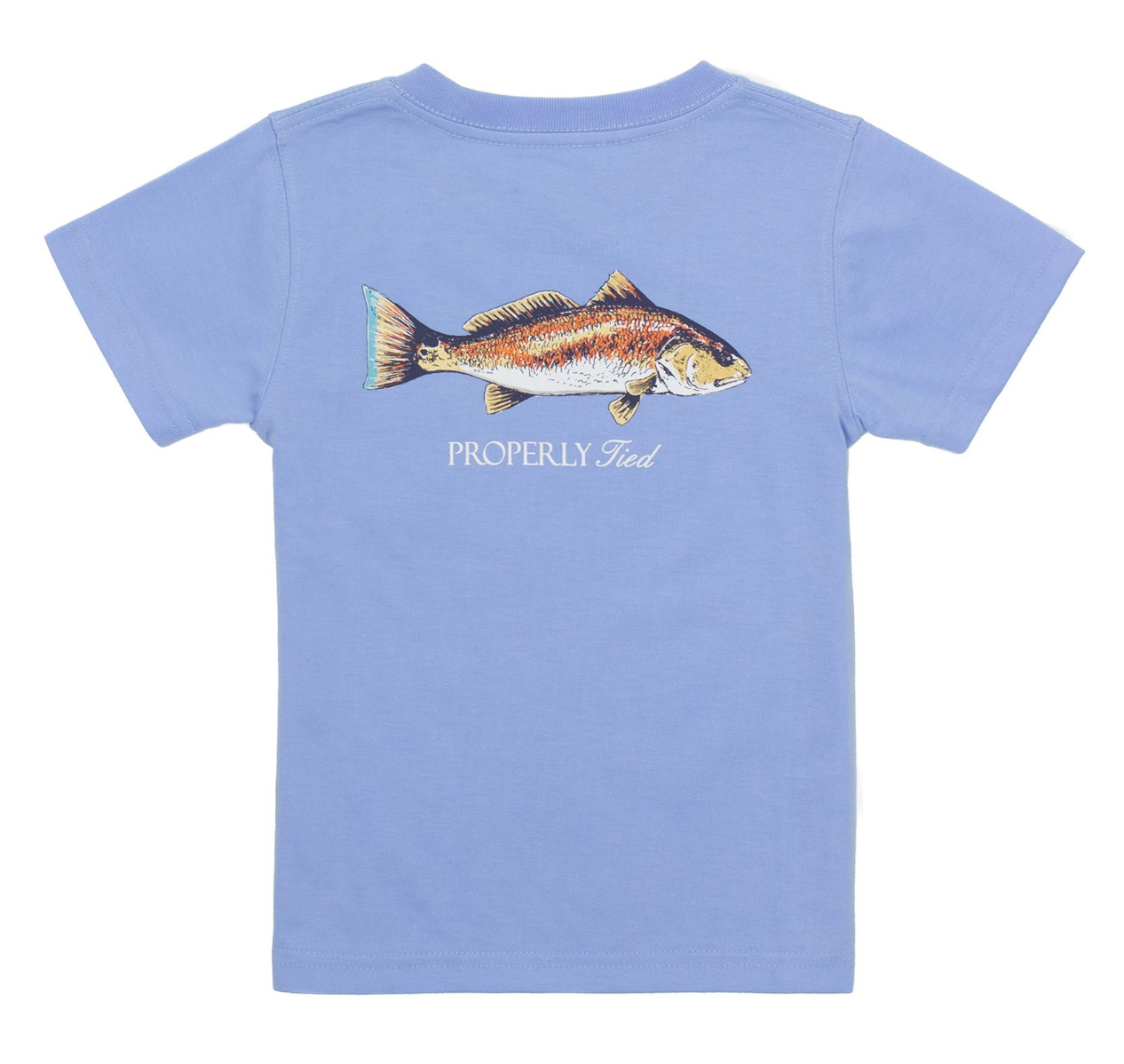 Boys Redfish Shirt - Properly Tied