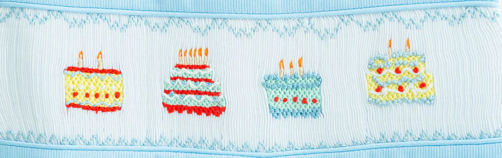 Blue Birthday Shorts Set - Ruth and Ralph