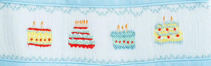 Blue Birthday Shorts Set - Ruth and Ralph