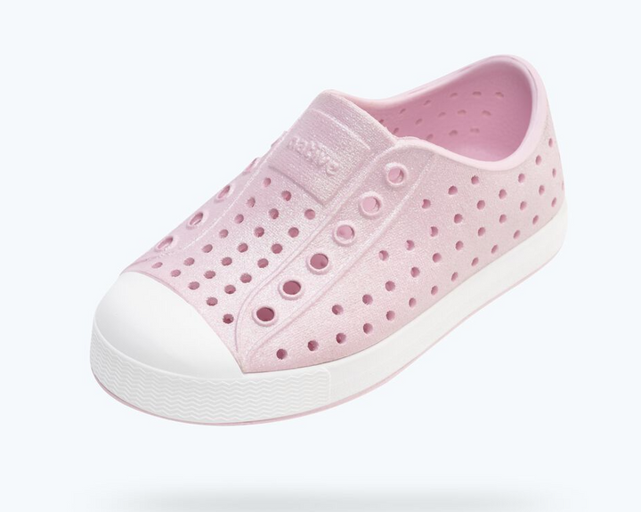Girls Native Jefferson Bio-Bling Shoes - Pink Bling