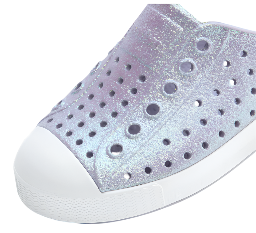 Girls Native Jefferson Bio-Bling Shoes - Purple Bling