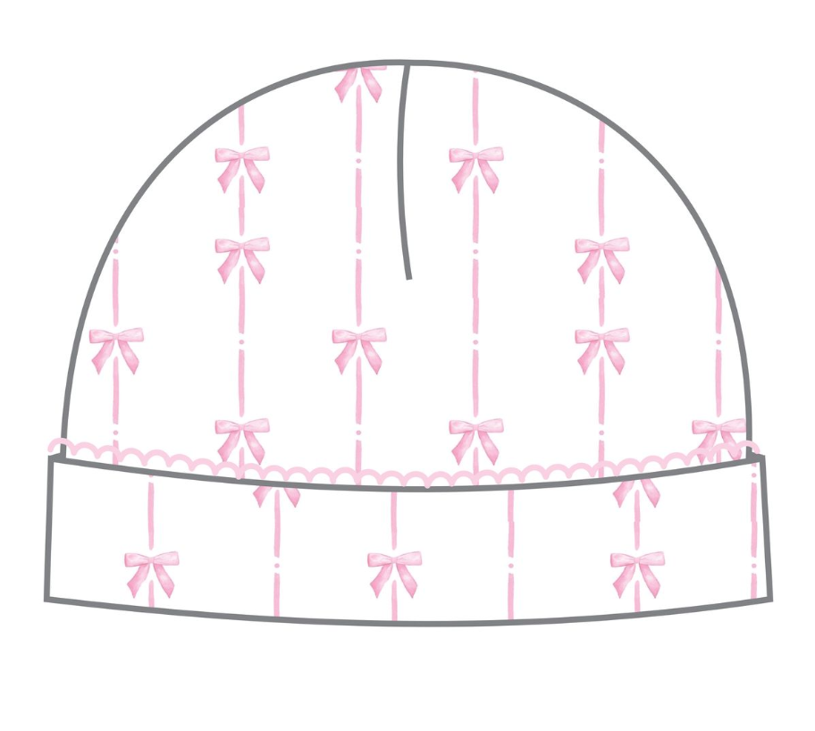 Pink Coquette Bows Layette Set - Magnolia Baby