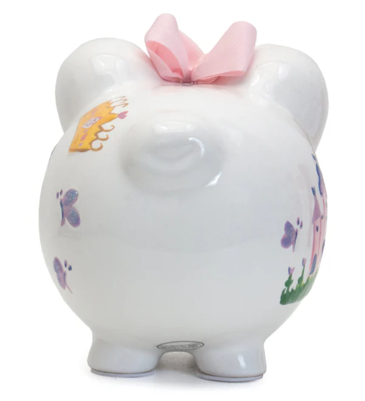 Princess Castle Piggy Bank - Child To Cherish