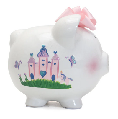 Princess Castle Piggy Bank - Child To Cherish