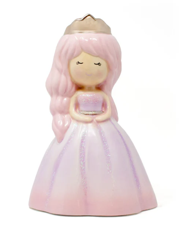 Pink Hair Princess Peony Piggy Bank - Child To Cherish