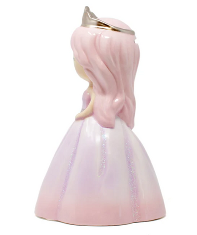 Pink Hair Princess Peony Piggy Bank - Child To Cherish