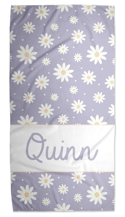 Personalized Daisy Towels - GLAM