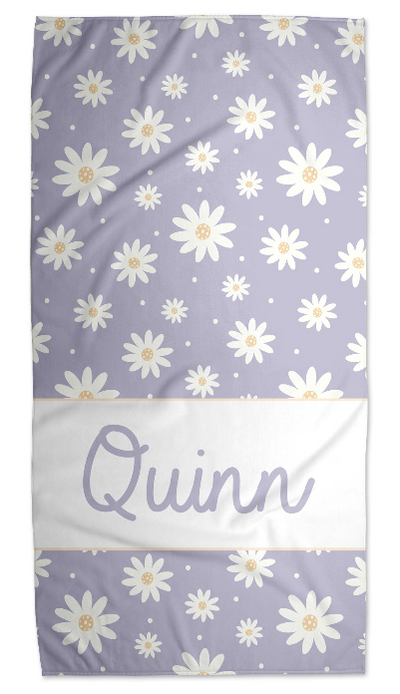 Personalized Daisy Towels - GLAM