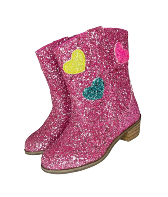 Glitter Love Cowboy Boots - Lola & The Boys