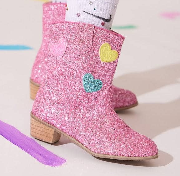 Glitter Love Cowboy Boots - Lola & The Boys