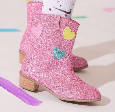 Glitter Love Cowboy Boots - Lola & The Boys
