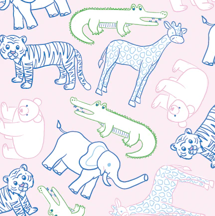 Pink Zoo Dress - Lullaby Set