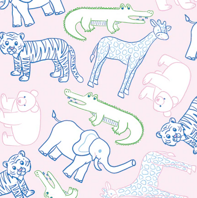 Pink Zoo Dress - Lullaby Set