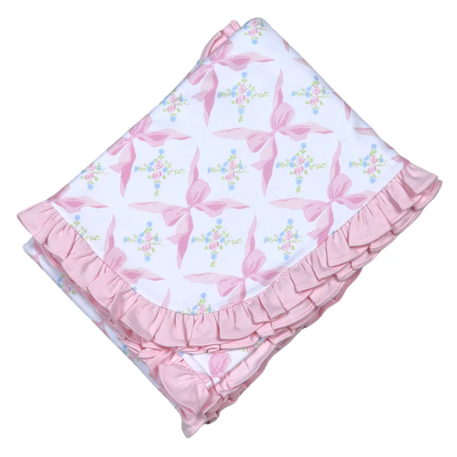 Pink Bows Pima Collection - Baby Loren