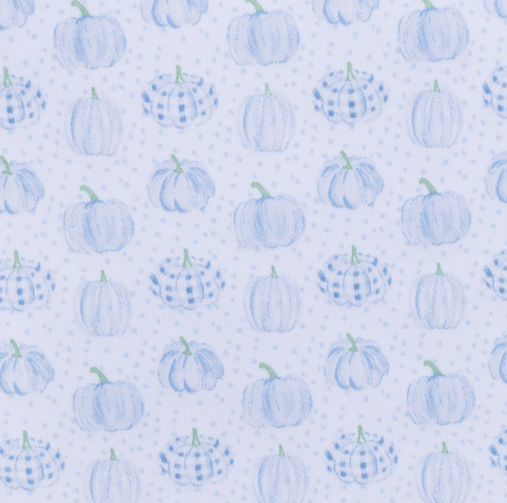 Precious Blue Pumpkins Pajama Collection - Magnolia Baby