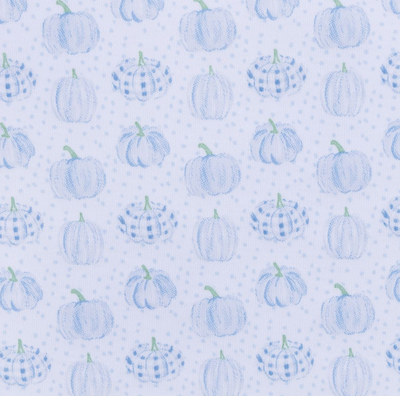 Precious Blue Pumpkins Pajama Collection - Magnolia Baby