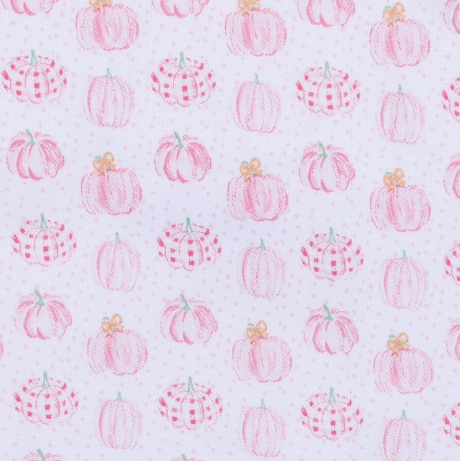 Precious Pink Pumpkins Pajama Set - Magnolia Baby
