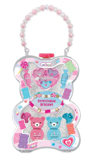 Gummy Bear Makeup, Hair & Bracelet Set