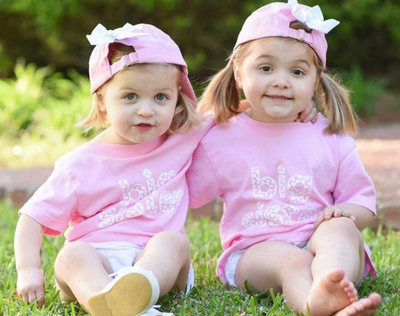 Pink Big Sister Tee - Mustard & Ketchup Kids