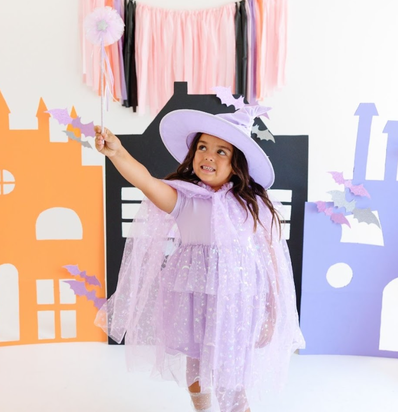 Lavender Star & Moon Dress - Sweet Wink